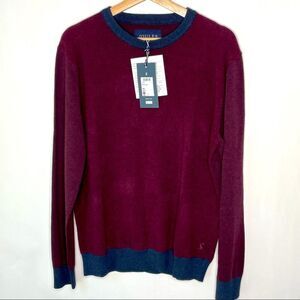 Joules 100% Wool Crewneck Sweater Medium NWT
